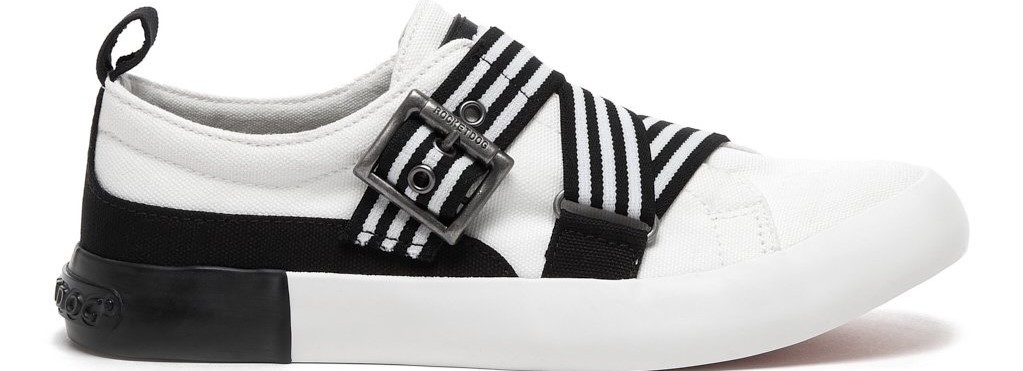 black and white sneaker