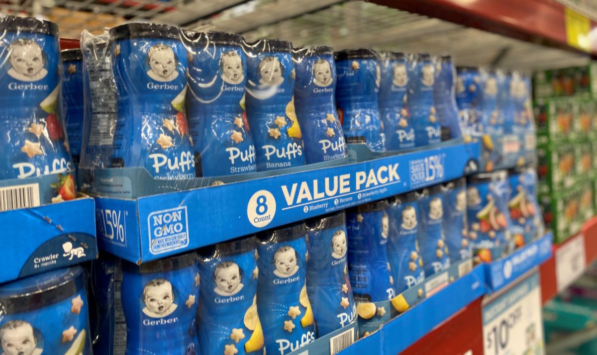 Gerber puffs deals sam's club