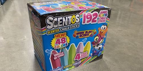 Scentos Scented Chalk 192-Count Pack Only $14.98 at Sam’s Club | In-Store & Online
