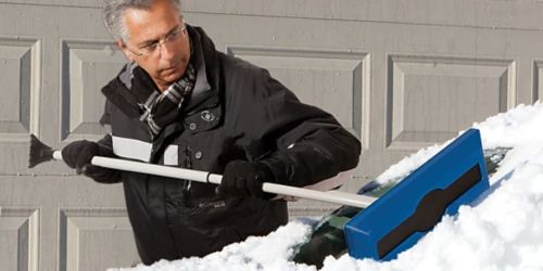 Snow Joe Telescoping Snow Broom w/ Ice Scraper Only $10.99 Shipped on Staples.com