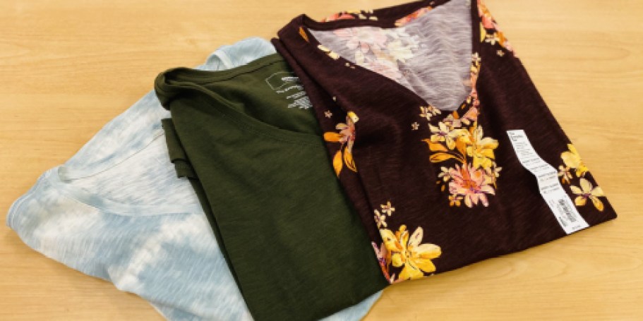 Score Kohl’s Women’s Tees & Tanks from $5