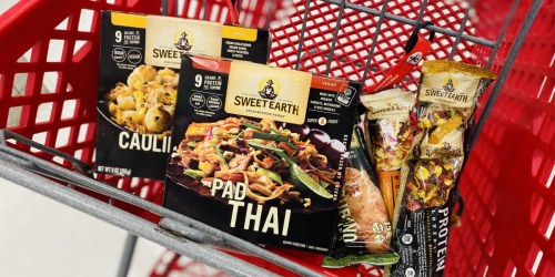 Sweet Earth Foods Entrees from $1.34 After Cash Back at Target | Vegan & Plant-Based