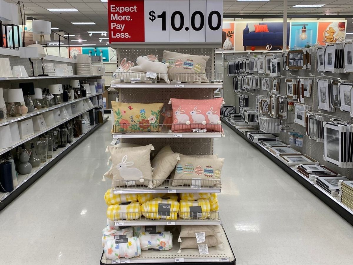 easter pillows at target