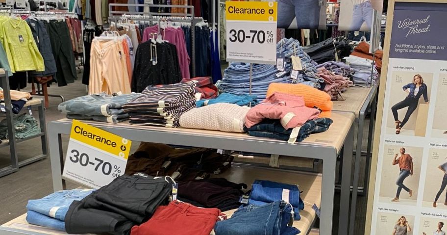 Target clothing sale: Save 30% on women's jeans, tees and more