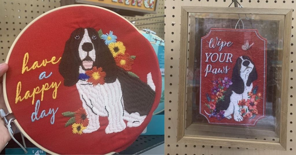 The Pioneer Woman Dog Decor signs