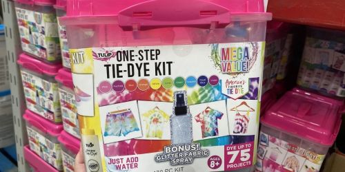 Tulip Tie-Dye Mega Kit Only $18.98 at Sam’s Club | Includes Enough Dye for 75 Projects