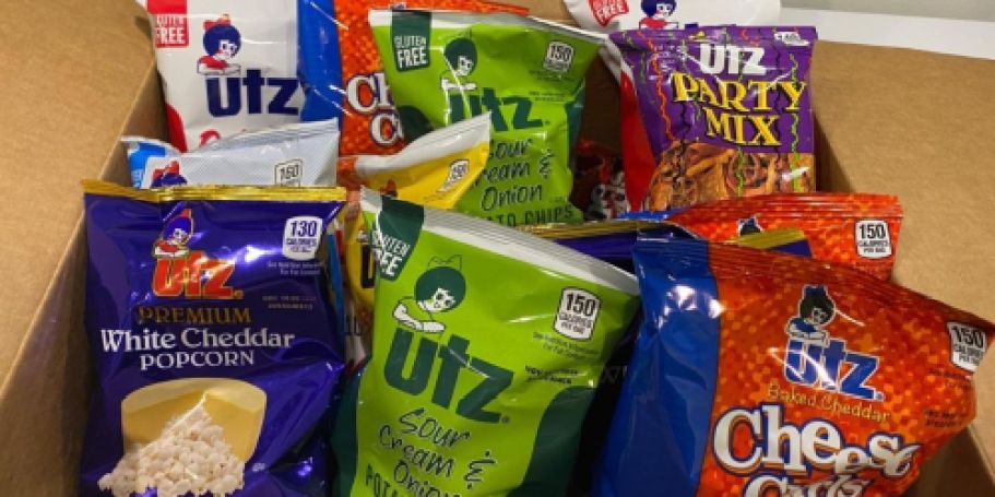 Utz Variety Pack 42-Count Boxes Only $13.66 Shipped on Amazon