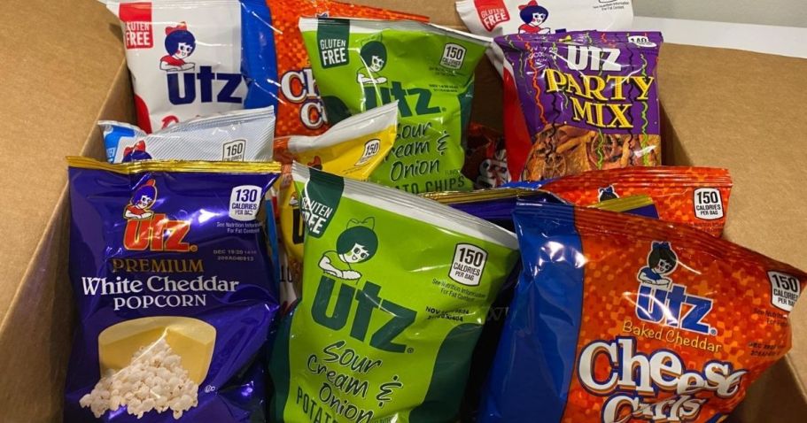 Utz Variety Pack 42-Count Boxes Only $13.66 Shipped on Amazon