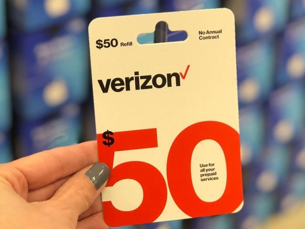 Verizon $50 Prepaid Phone Card