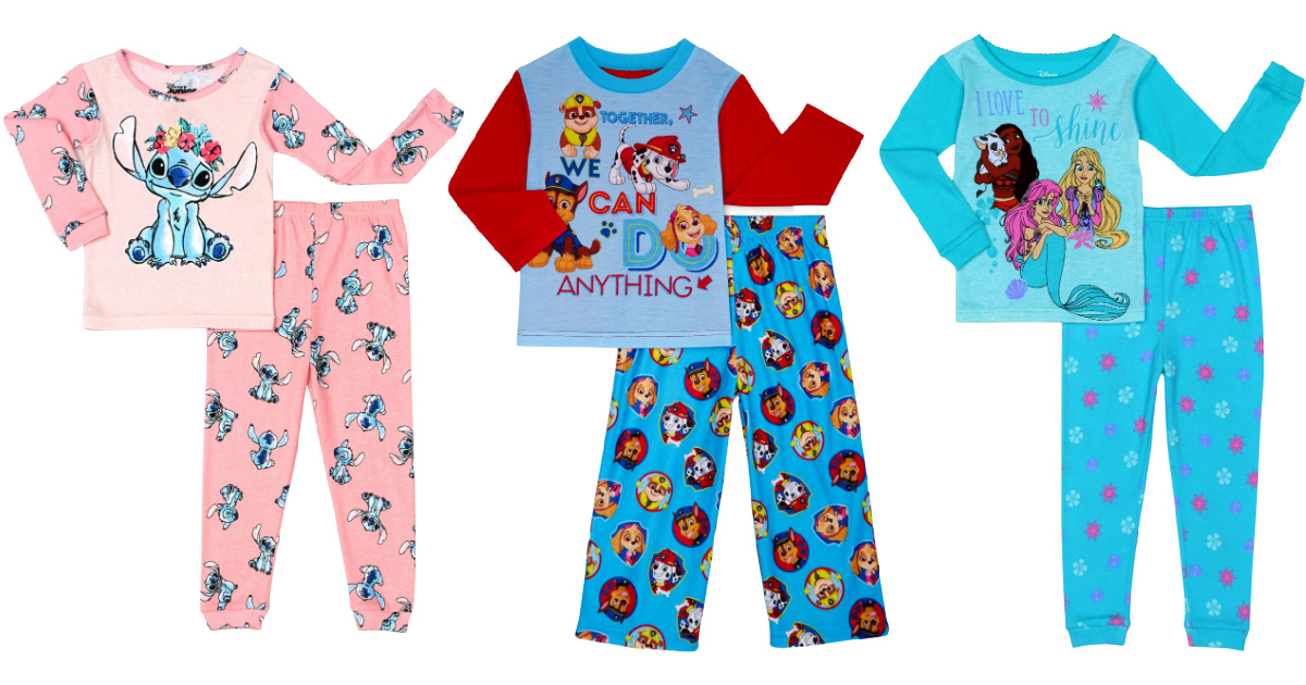 Paw Patrol Toddler Girls 2-Piece Pajama Set Size 2T 3T 4T $36 