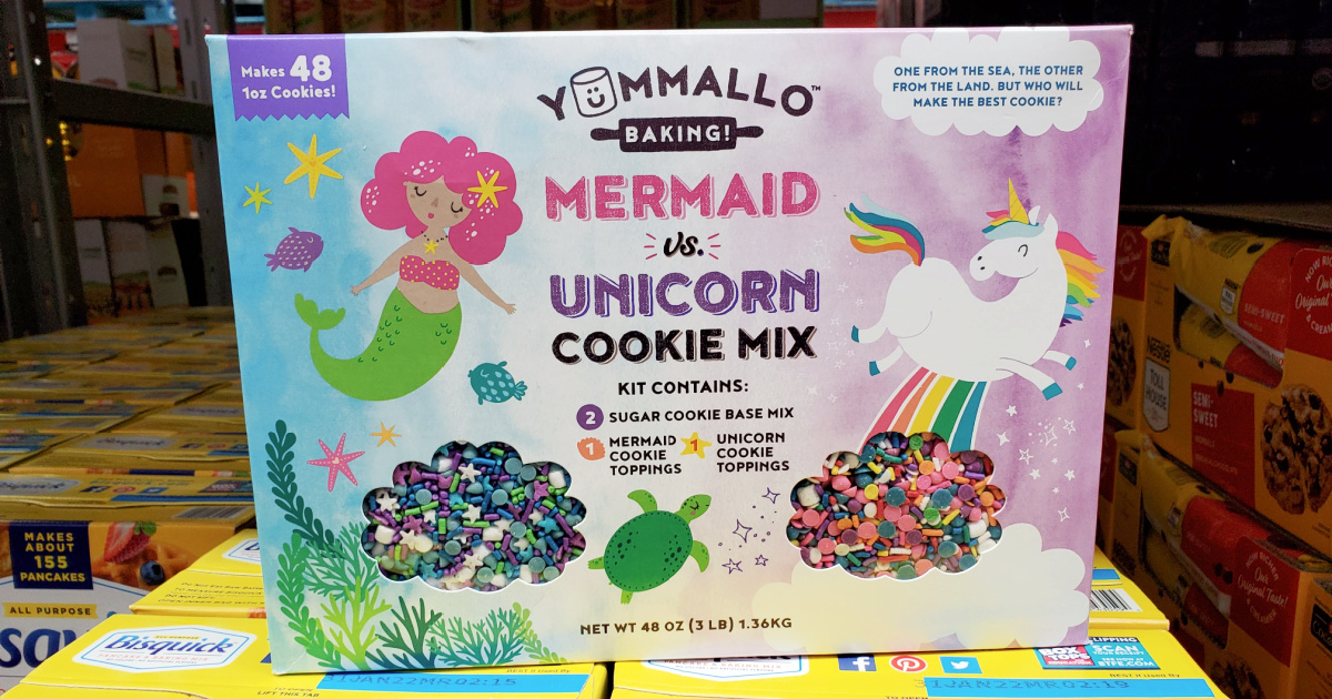 Mermaid & Unicorn Sugar Cookie Kit Only $ at Sam's Club | In-Store &  Online
