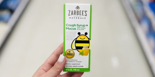 TWO Zarbee’s Children’s Cough Syrup Just $5 at Walgreens (Regularly $22)
