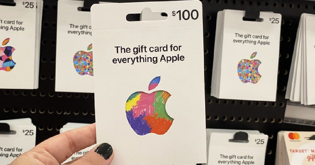 apple gift card $100