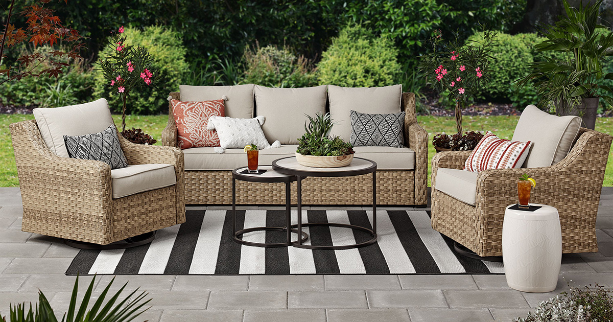Patio Furniture, Better Homes And Gardens Patio Set Cushions