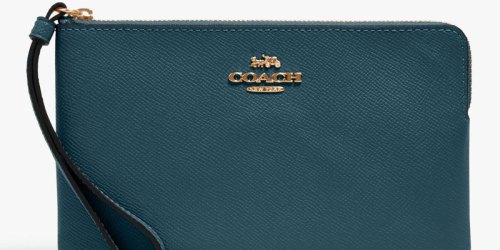 Coach Large Wristlet from $39 Shipped (Regularly $118+) | 70% Off Backpacks, Totes & More