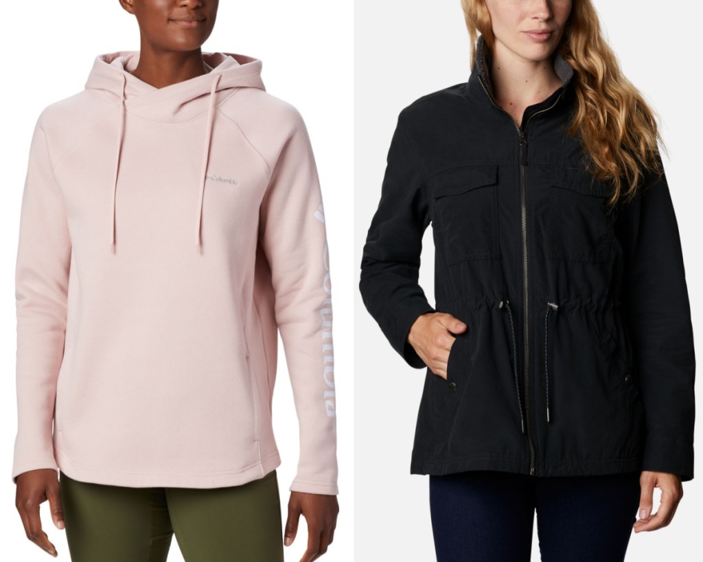 two columbia womens jackets