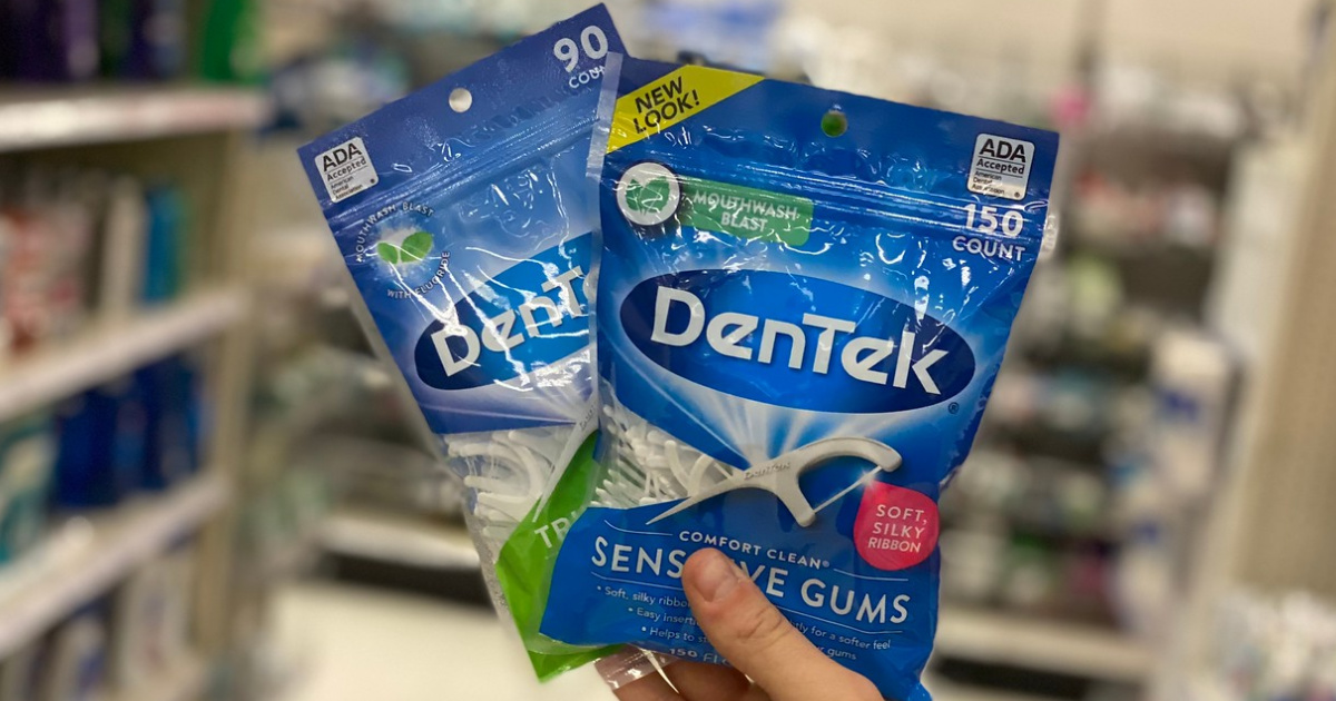 DenTek Flossers from 85¢ Per Bag at Target