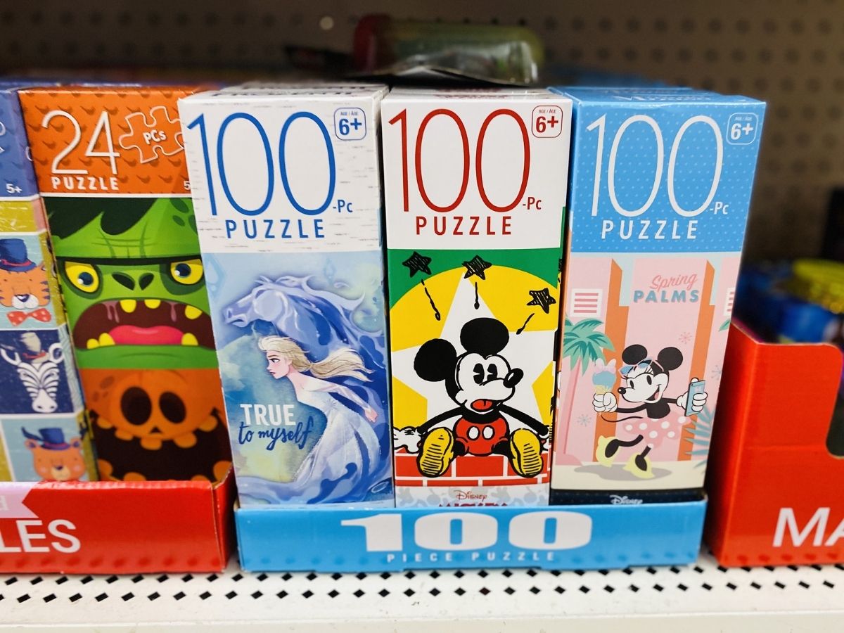 Dollar tree 100 piece puzzles Clearance
