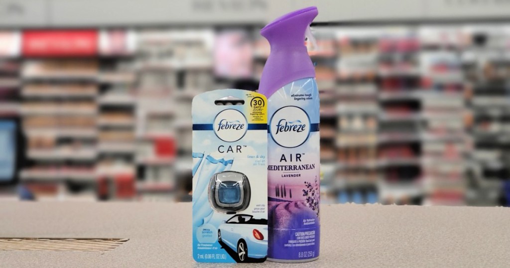 febreze vent clip and air spray