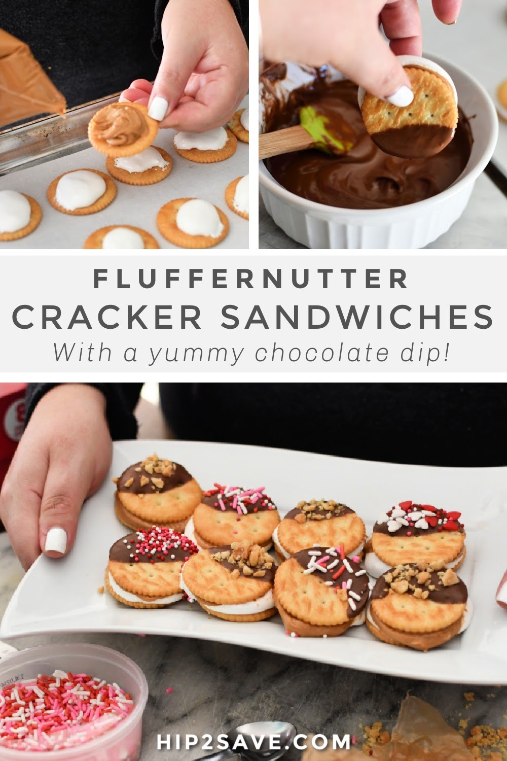 Fluffernutter Cookies Ritz Ultimate Fluffernutter Ritz Cracker Sandwich Recipe | Hip2Save