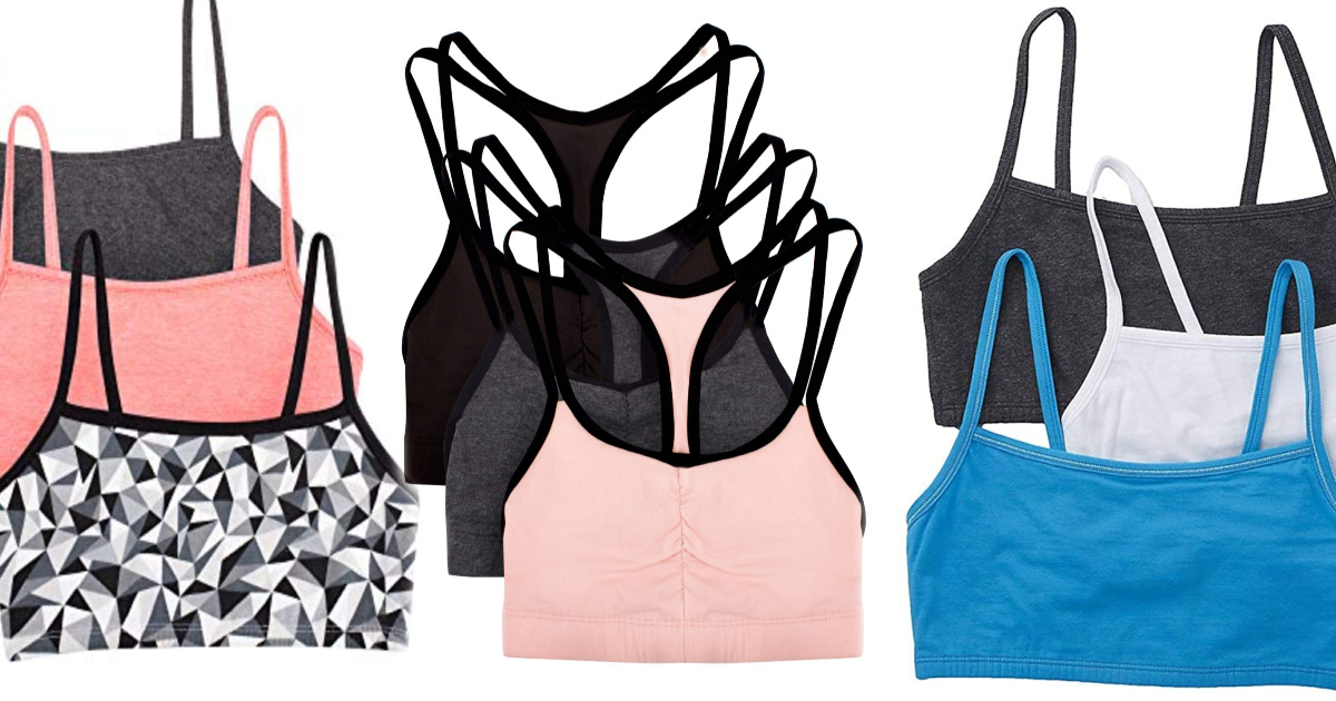fruit of the loom cami bra