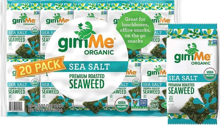 gimMe Organic Roasted Sea Salt