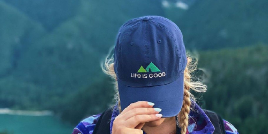 Up to 80% Off Life is Good + FREE Shipping | $4.99 Hats, $7.99 Tops & More