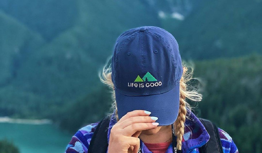 Up to 80% Off Life is Good + FREE Shipping | $4.99 Hats, $7.99 Tops & More