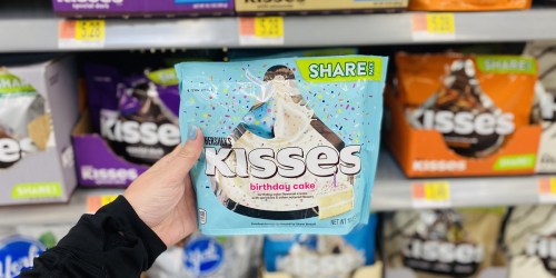 Birthday Cake Hershey’s Kisses Available Now at Walmart!