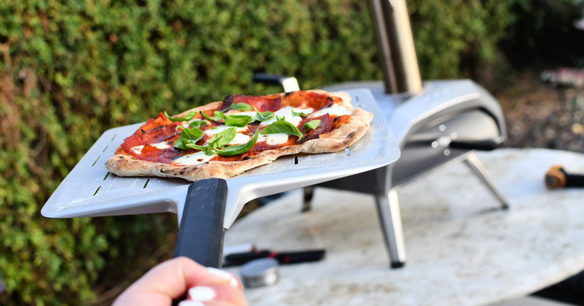 wood fired pizza from ooni pizza oven