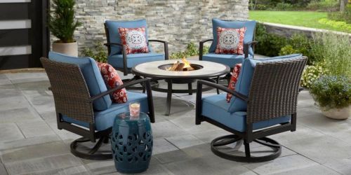 5-Piece Fire Pit Patio Sets from $374 Shipped on HomeDepot.com (Regularly $500+)