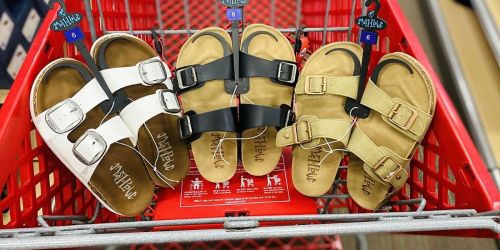 These Mad Love Women’s Sandals Look Just Like Birkenstocks & are Only $24.99 at Target