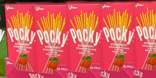 Pocky Strawberry Cream Sticks 9-Pack Only $3 Shipped on Amazon