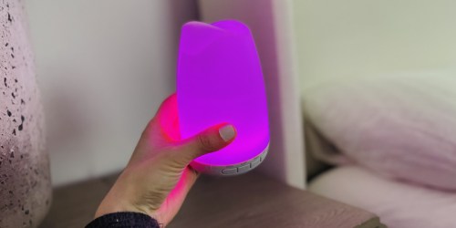 This Color-Changing Essential Oil Diffuser is Just $9.99 on Amazon & Has Fantastic Reviews