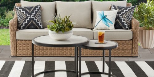 This Walmart Wicker Patio Furniture Costs Thousands Less Than Designer Brands & Comes With Covers!