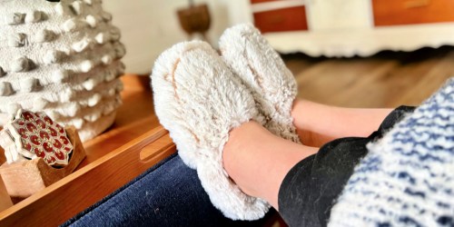 Microwave Warmies Slippers Only $23 Shipped – My Favorite Heat Therapy for Feet!
