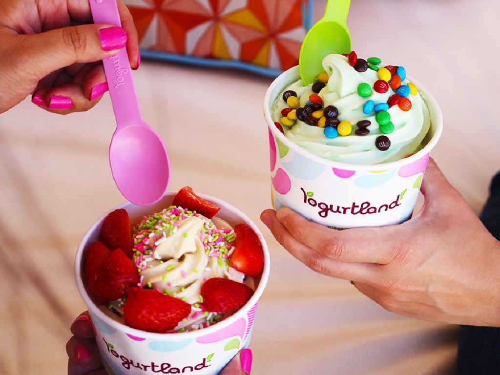 Yogurtland Coupons Free Frozen Yogurt or Ice Cream Hip2Save