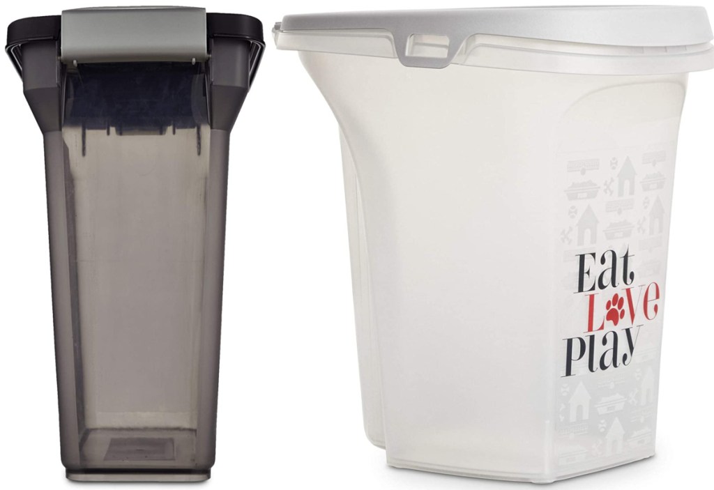 you & me pet food storage containers from Petco