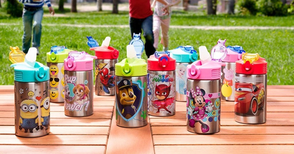 many zak kids water bottles