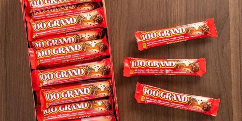 100 Grand Milk Chocolate Bars 36-Count Box Only $14.99 | Free Shipping for Amazon Prime Members
