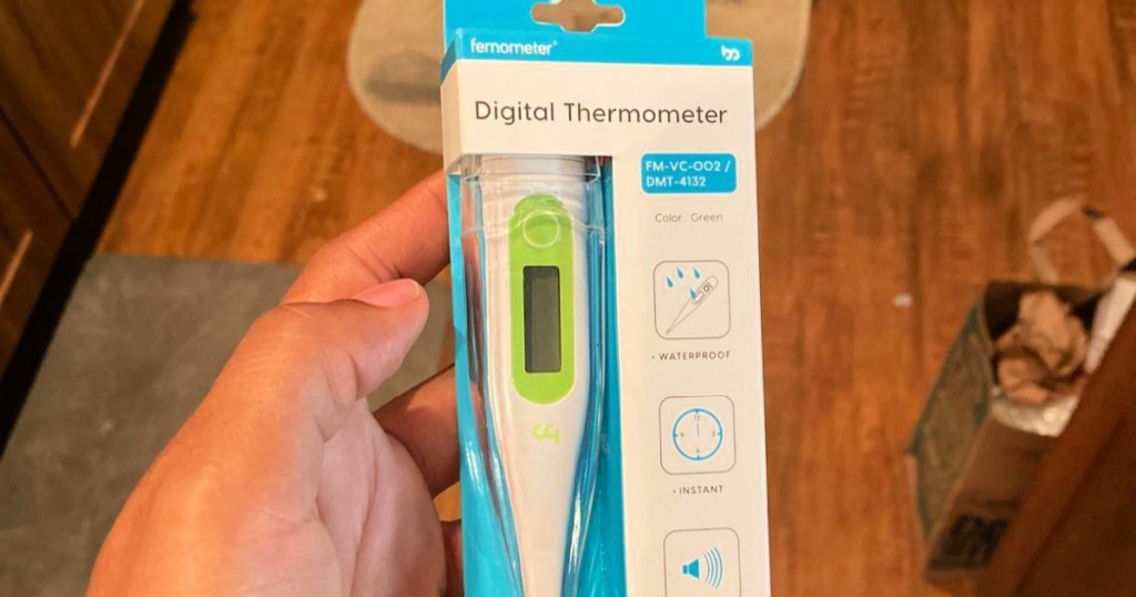 holding box for digital thermometer