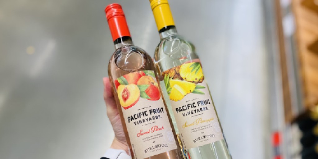 Sweet Peach & Pineapple Fruit Wines Only $3.99 at ALDI