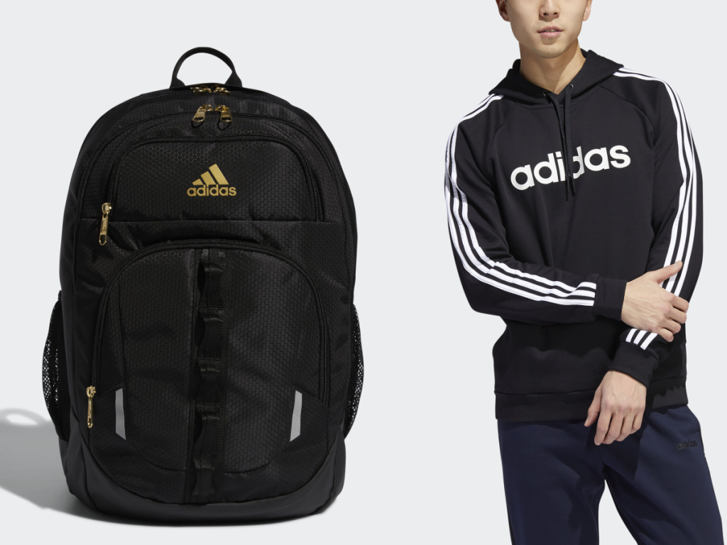 Adidas Men's Jacket and Backpack