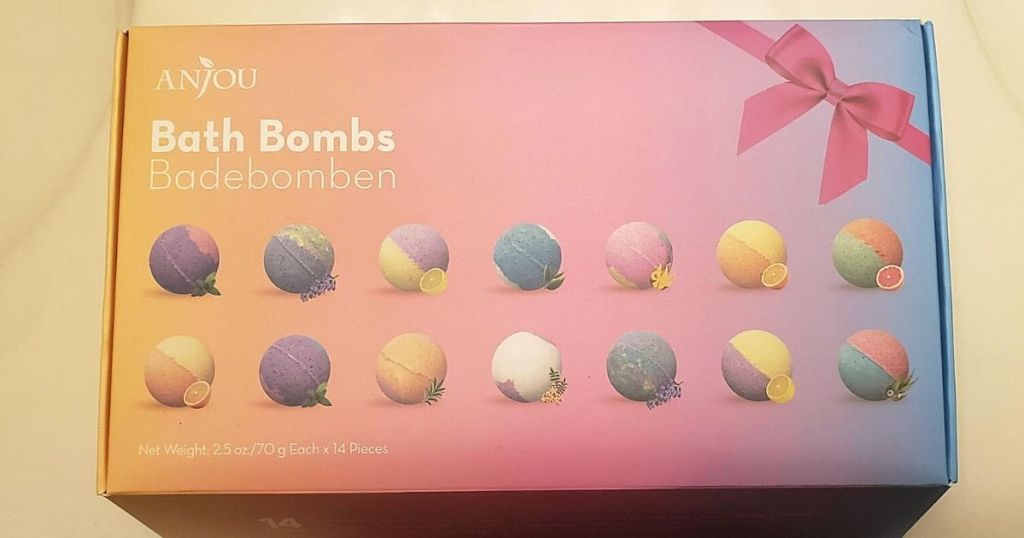 Anjoy bath bombs gift set