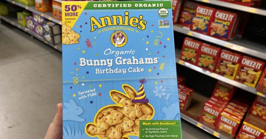 Annie's Bunny Grahams Birthday Cake