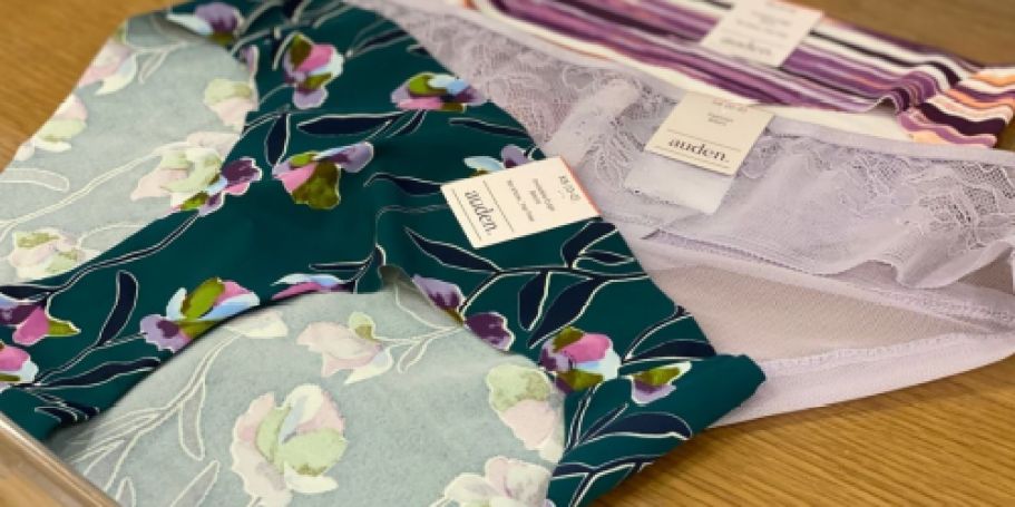 Buy 3, Get 2 FREE Women’s Auden Underwear at Target