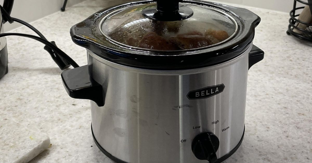 bella slow cooker 1.5