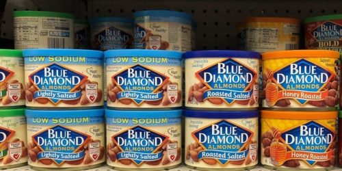 Blue Diamond Almonds Cans 6-Pack Only $10 Shipped on Amazon (Just $1.47 Each!)