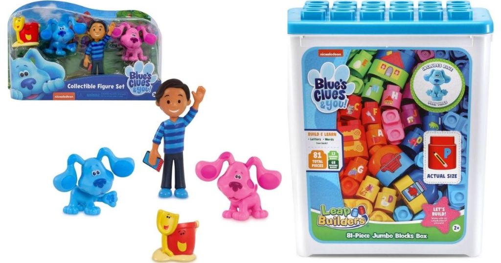 two Blue's Clue's toys