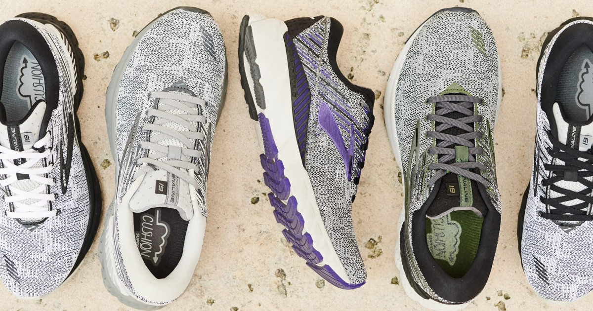 Brooks running shoes in several styles